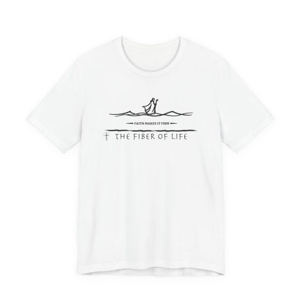 WALK ON WATER, Faith makes it firm, JESUS, DNA cross, Christian t shirt, Christian gift, father's day , mother's day
